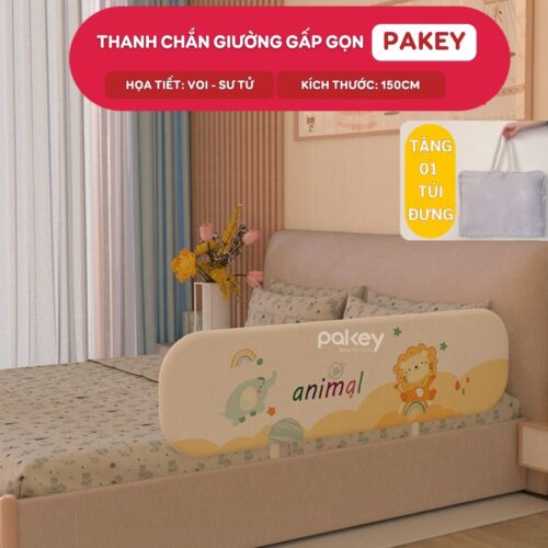 Thanh chắn giường gấp gọn Pakey GG02