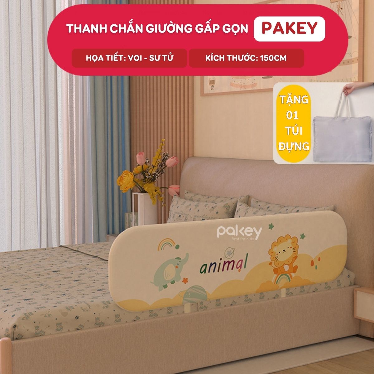 thanh-chan-giuong-Pakey-GG02 (7) Thanh chắn giường gấp gọn Pakey GG02