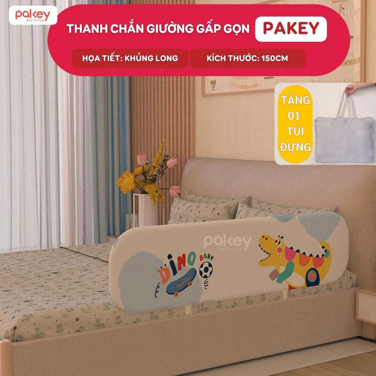 thanh-chan-giuong-Pakey-GG04 (3) Thanh chắn giường gấp gọn Pakey GG04