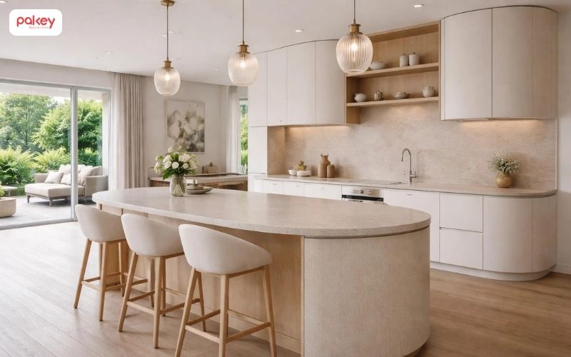 12 nguyên tắc thiết kế phòng bếp cho gia đình có trẻ nhỏ an toàn