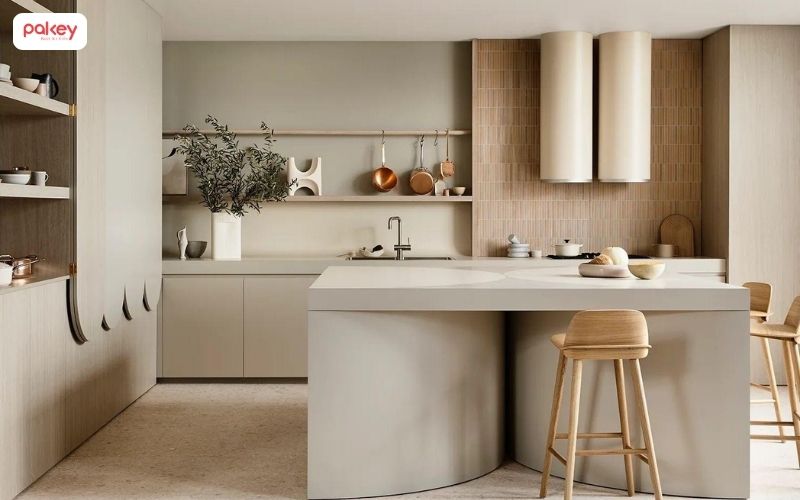 12 nguyên tắc thiết kế phòng bếp cho gia đình có trẻ nhỏ an toàn